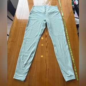 lululemon athletica Light Mint Green High-Rise Leggings